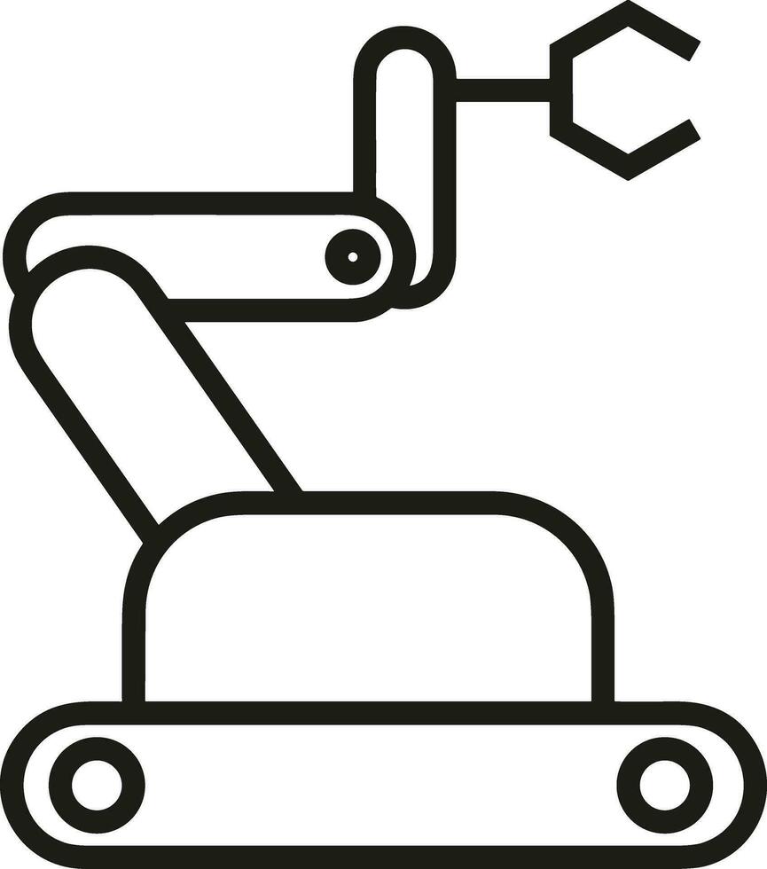 Artificial Intelligence icon symbol vector image. Illustration of the brain robot learning human smart algorithm design image.