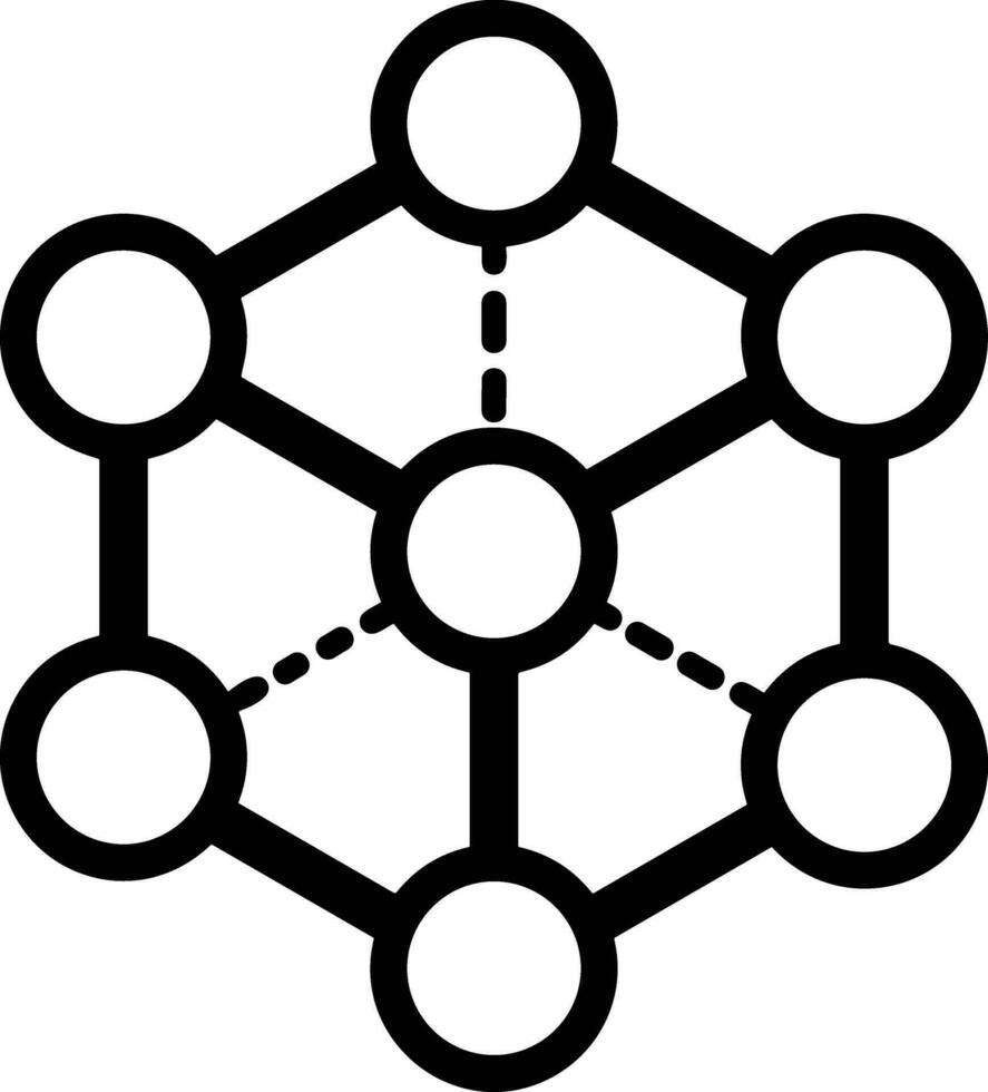 Artificial Intelligence icon symbol vector image. Illustration of the brain robot learning human smart algorithm design image.
