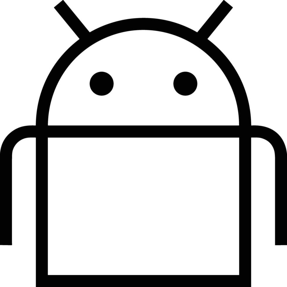 Artificial Intelligence icon symbol vector image. Illustration of the brain robot learning human smart algorithm design image.