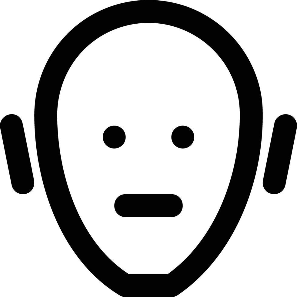 Artificial Intelligence icon symbol vector image. Illustration of the brain robot learning human smart algorithm design image.