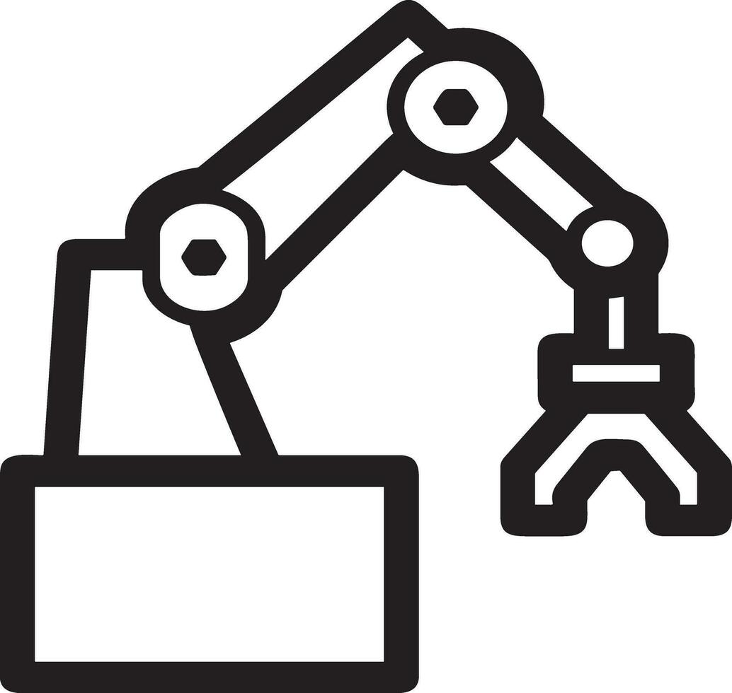 Artificial Intelligence icon symbol vector image. Illustration of the brain robot learning human smart algorithm design image.