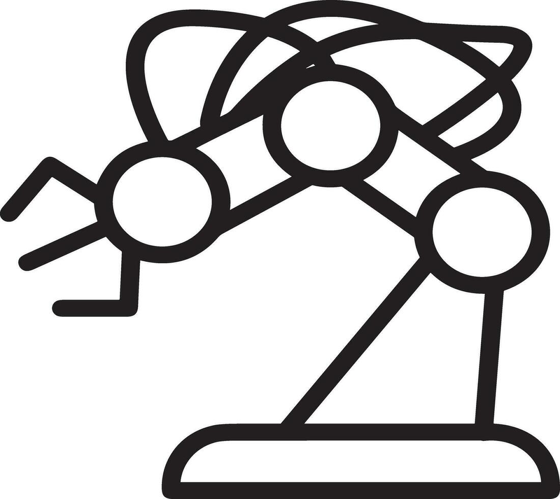 Artificial Intelligence icon symbol vector image. Illustration of the brain robot learning human smart algorithm design image.