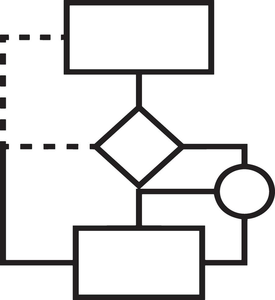 Artificial Intelligence icon symbol vector image. Illustration of the brain robot learning human smart algorithm design image.