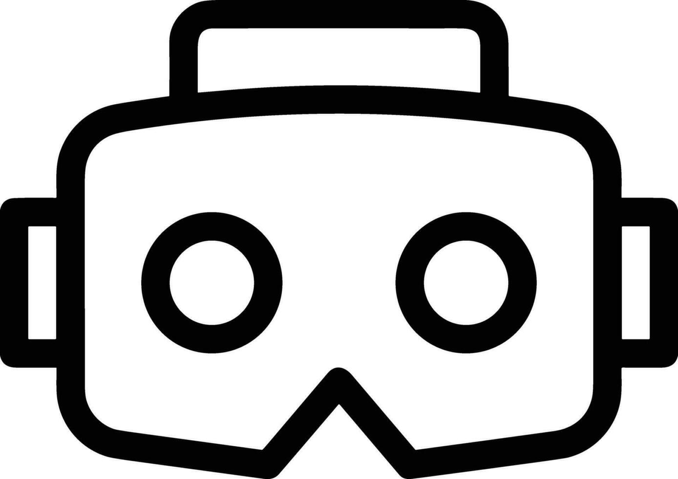 Artificial Intelligence icon symbol vector image. Illustration of the brain robot learning human smart algorithm design image.