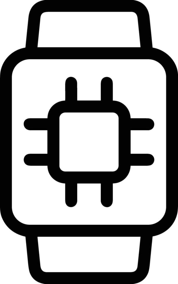 Artificial Intelligence icon symbol vector image. Illustration of the brain robot learning human smart algorithm design image.
