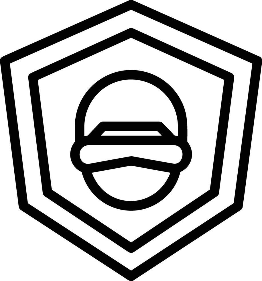Artificial Intelligence icon symbol vector image. Illustration of the brain robot learning human smart algorithm design image.