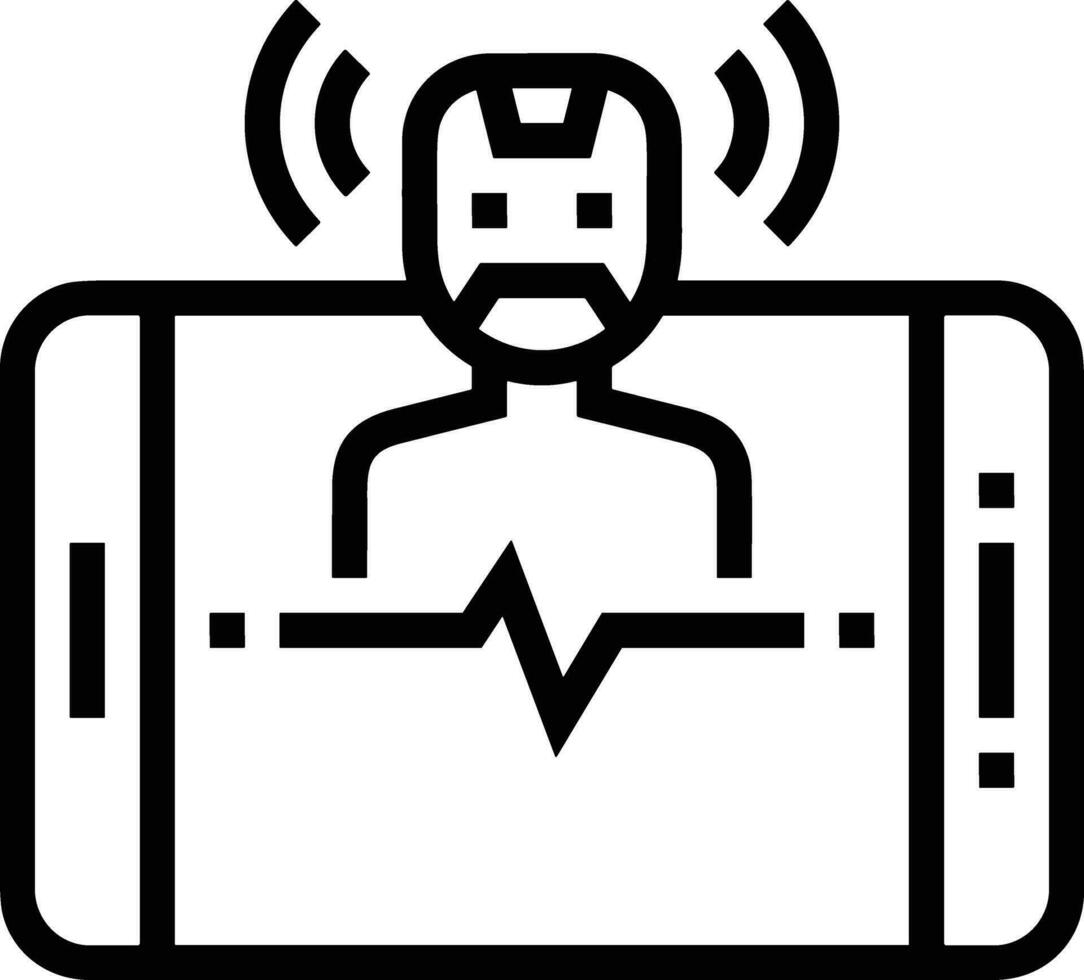 Artificial Intelligence icon symbol vector image. Illustration of the brain robot learning human smart algorithm design image.