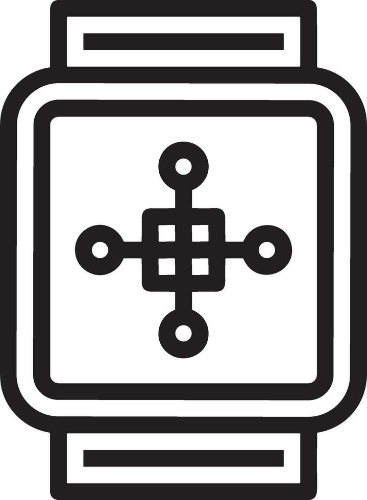 Artificial Intelligence icon symbol vector image. Illustration of the brain robot learning human smart algorithm design image.