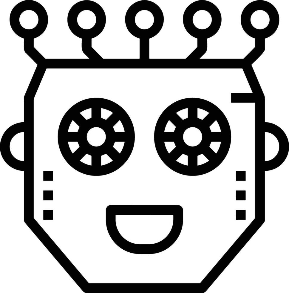 Artificial Intelligence icon symbol vector image. Illustration of the ...