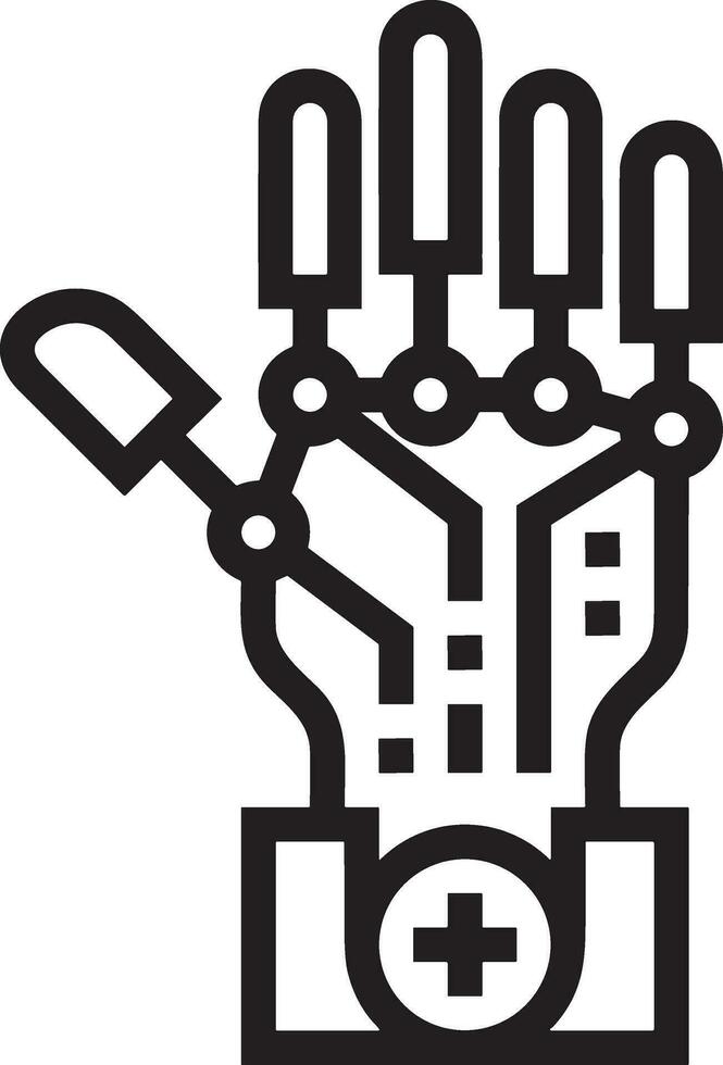 Artificial Intelligence icon symbol vector image. Illustration of the brain robot learning human smart algorithm design image.