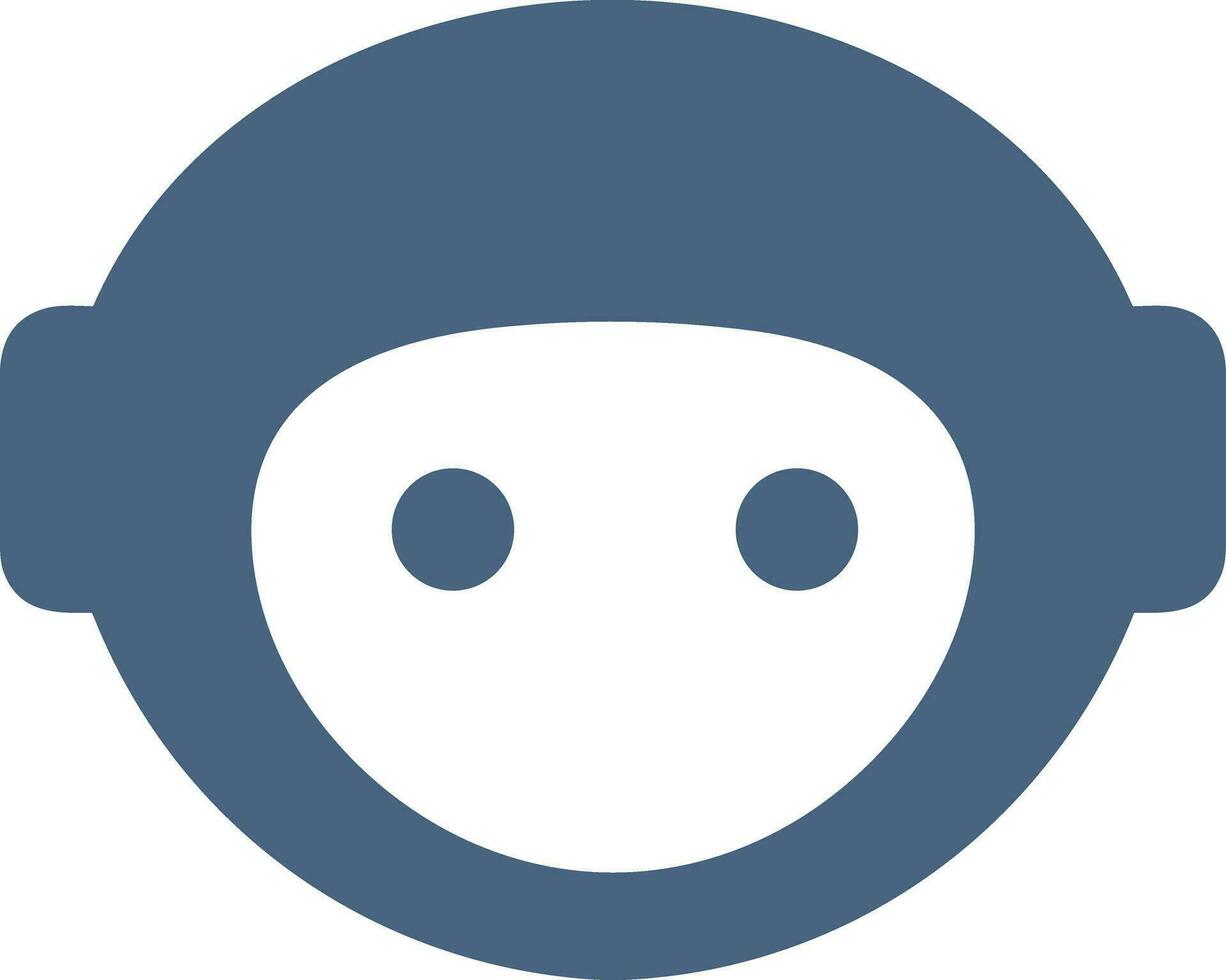 Artificial Intelligence icon symbol vector image. Illustration of the brain robot learning human smart algorithm design image.