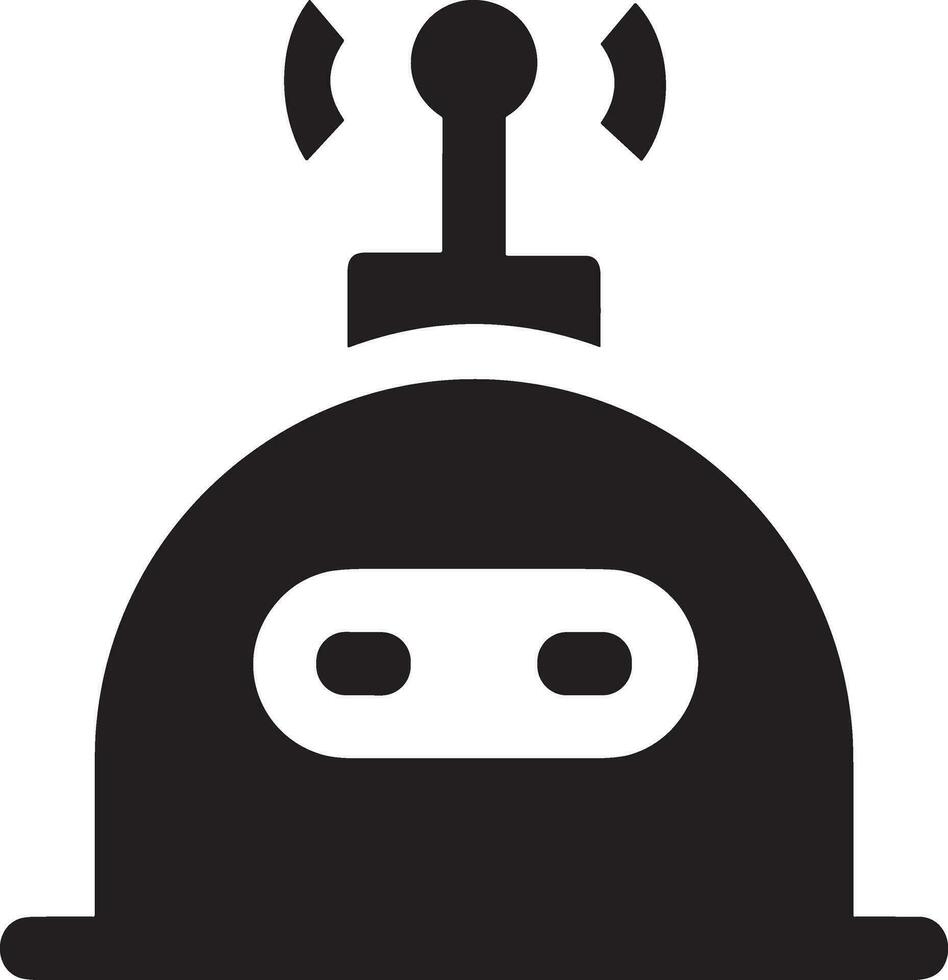 Artificial Intelligence icon symbol vector image. Illustration of the brain robot learning human smart algorithm design image.