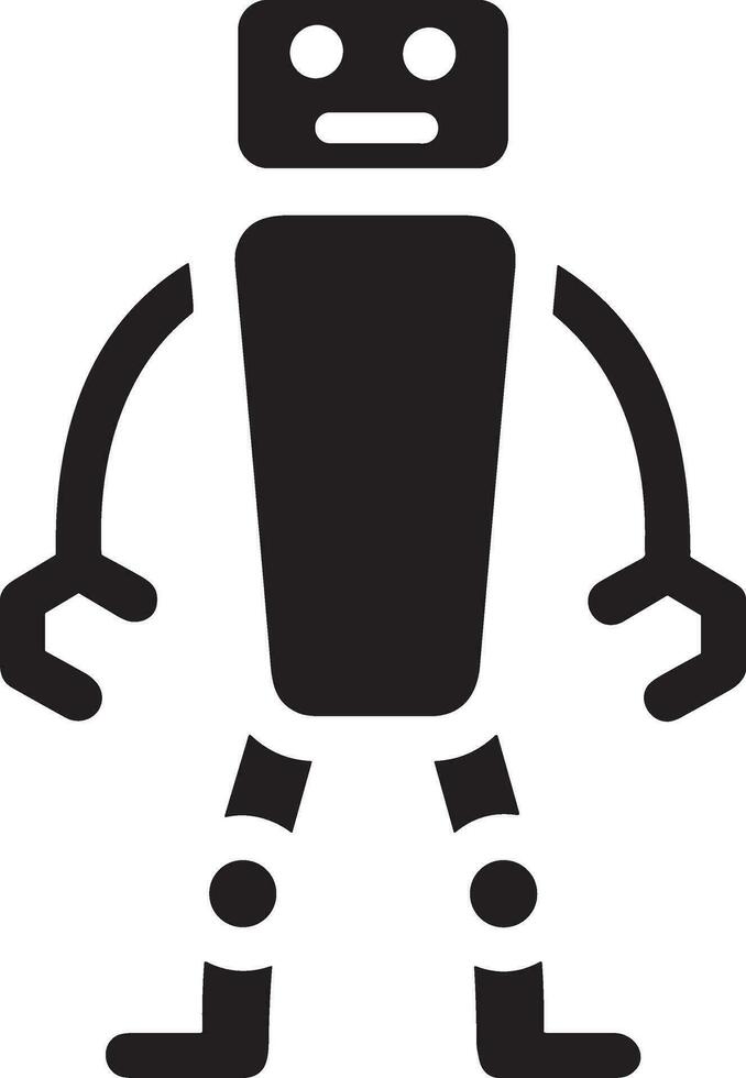 Artificial Intelligence icon symbol vector image. Illustration of the brain robot learning human smart algorithm design image.