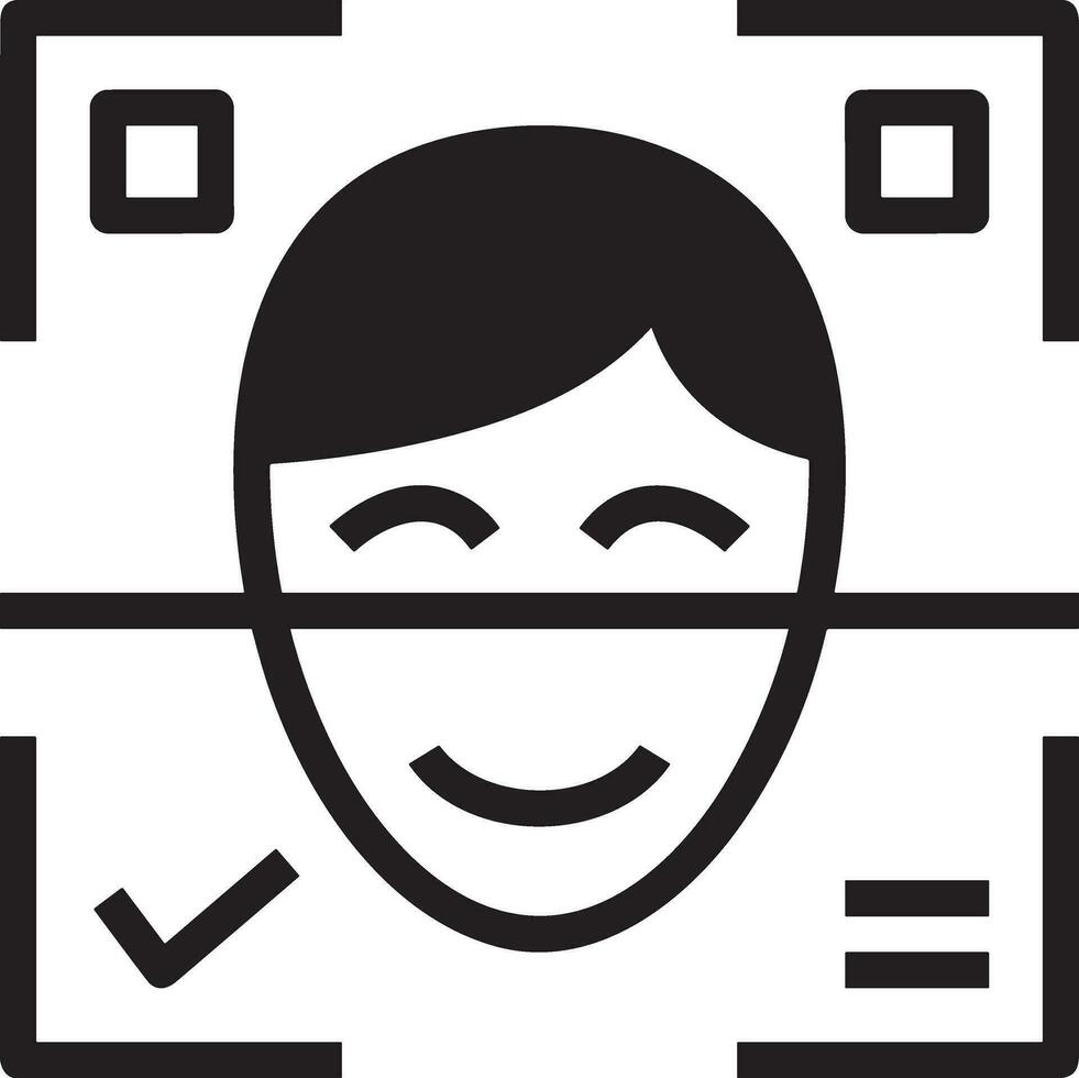 Artificial Intelligence icon symbol vector image. Illustration of the brain robot learning human smart algorithm design image.