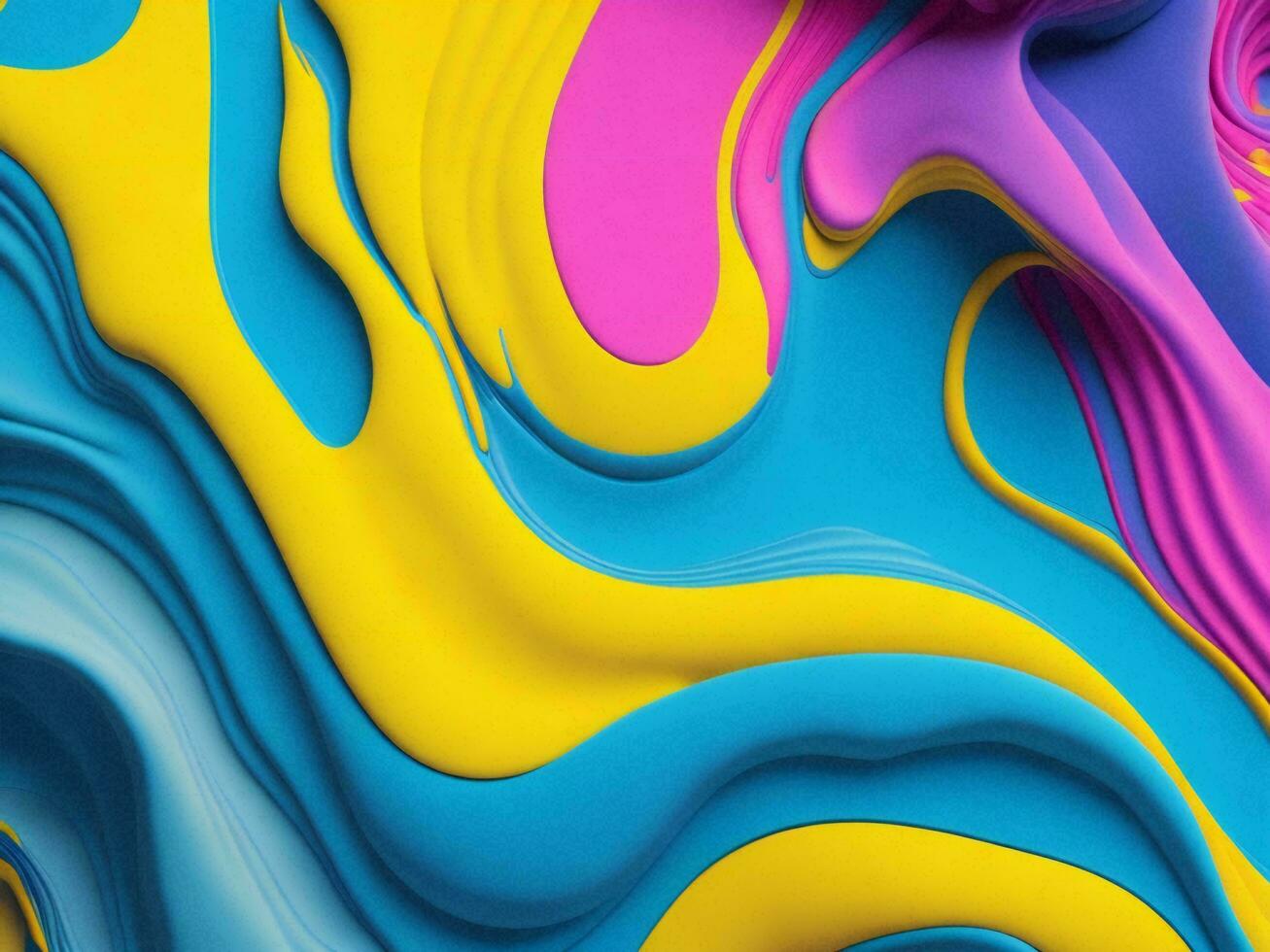 abstract colorful background - AI Generative photo