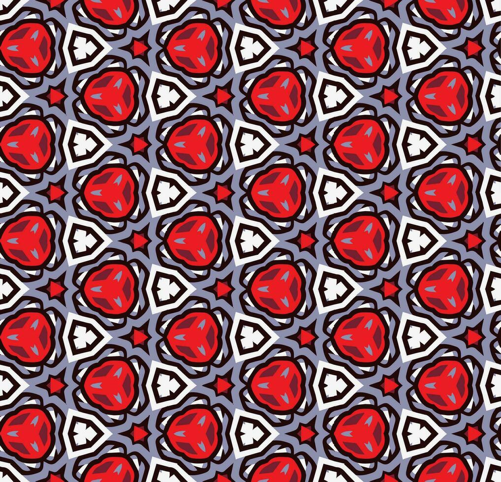 Multi color seamless abstract pattern. Background and backdrop. Multi Colored. Colorful ornamental design. Colored mosaic ornaments. Vector graphic illustration.