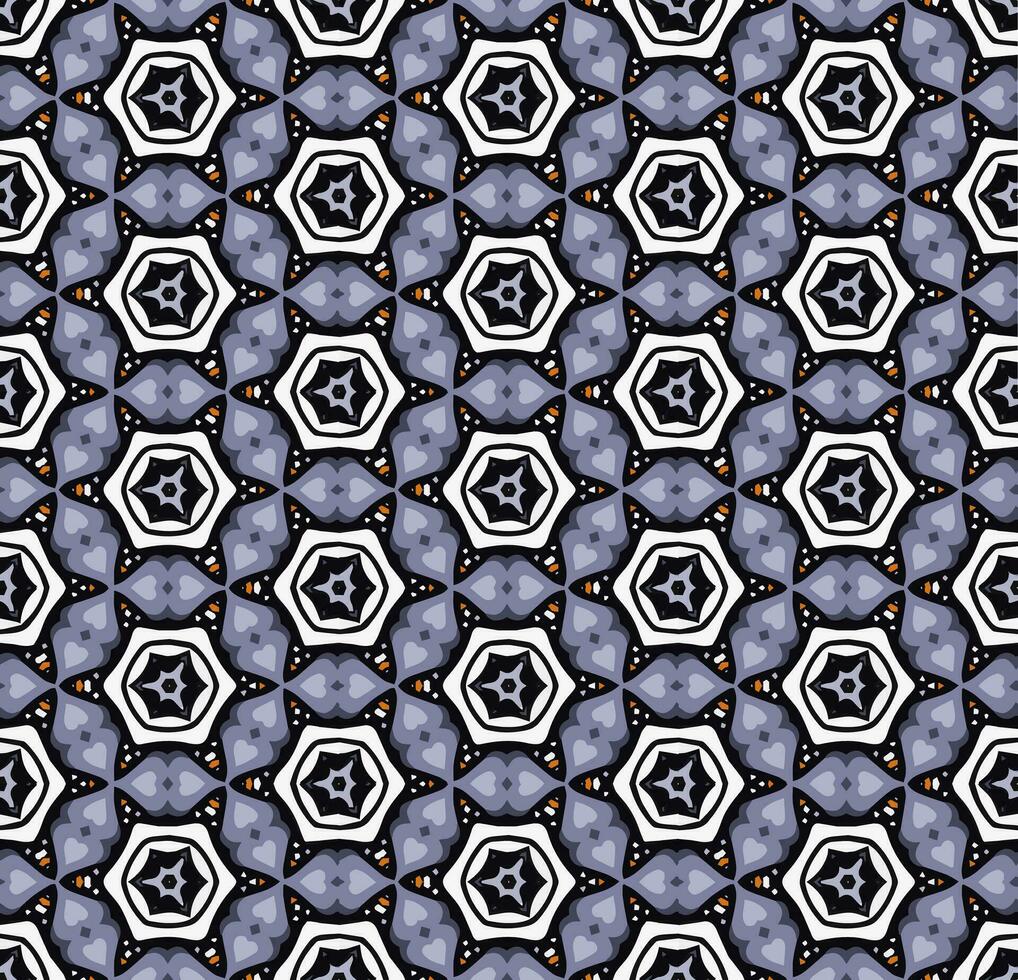Multi color seamless abstract pattern. Background and backdrop. Multi Colored. Colorful ornamental design. Colored mosaic ornaments. Vector graphic illustration.