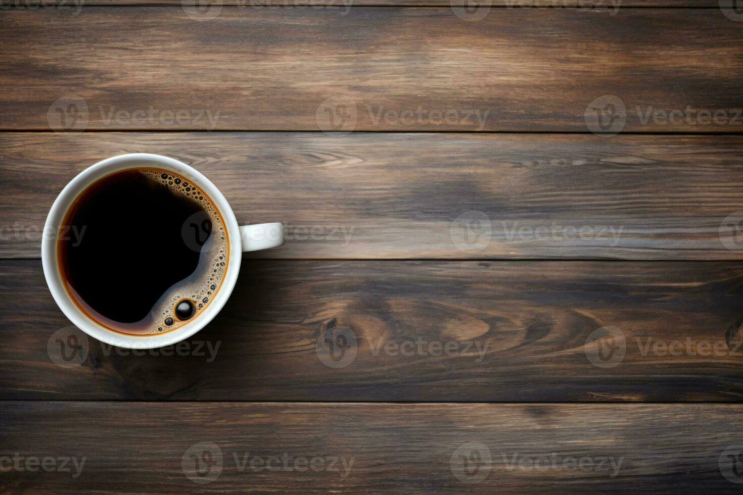 A nice glass of coffee on the table, AI generated photo