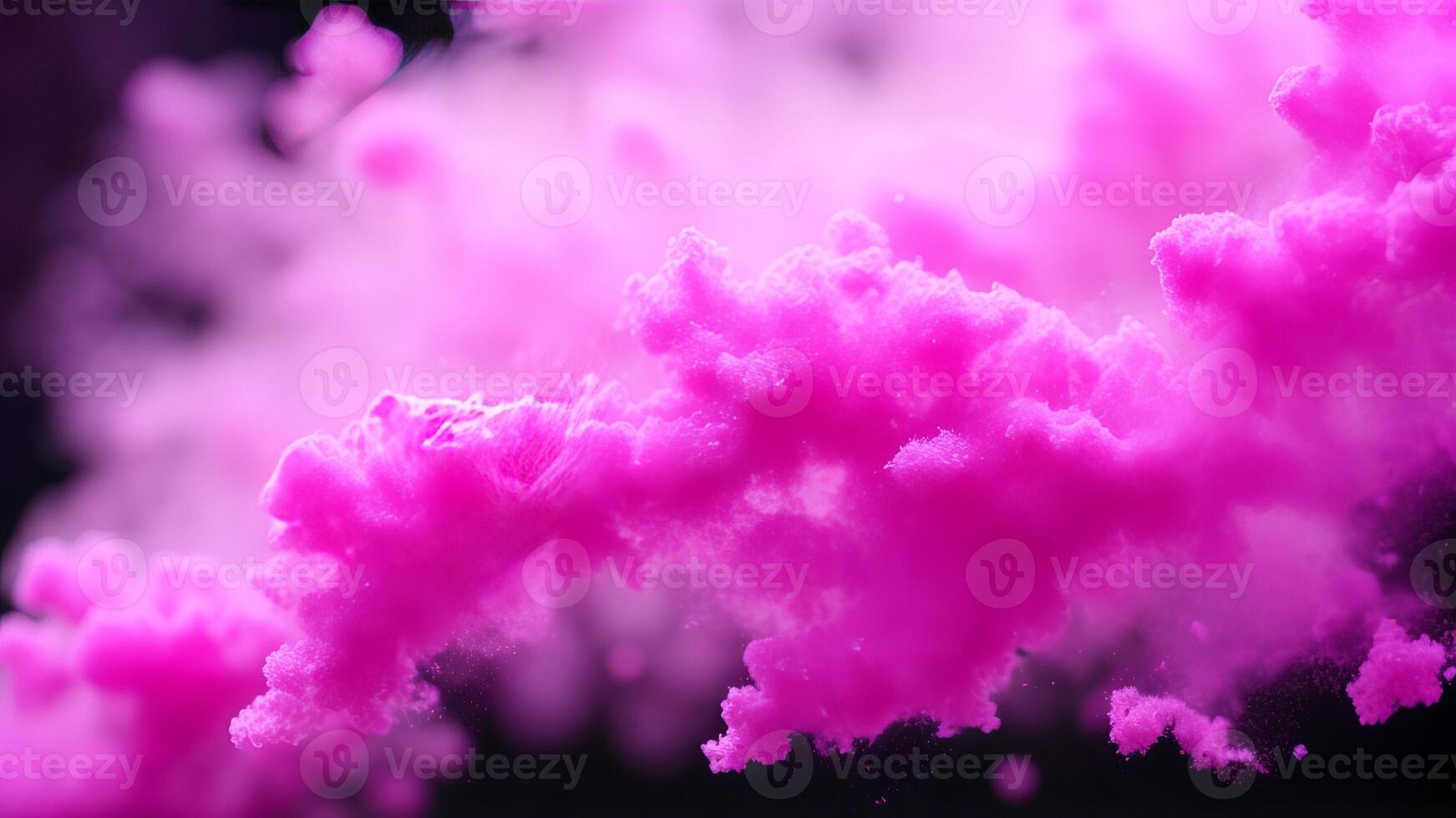 pink dust smoke abstract particles. photo