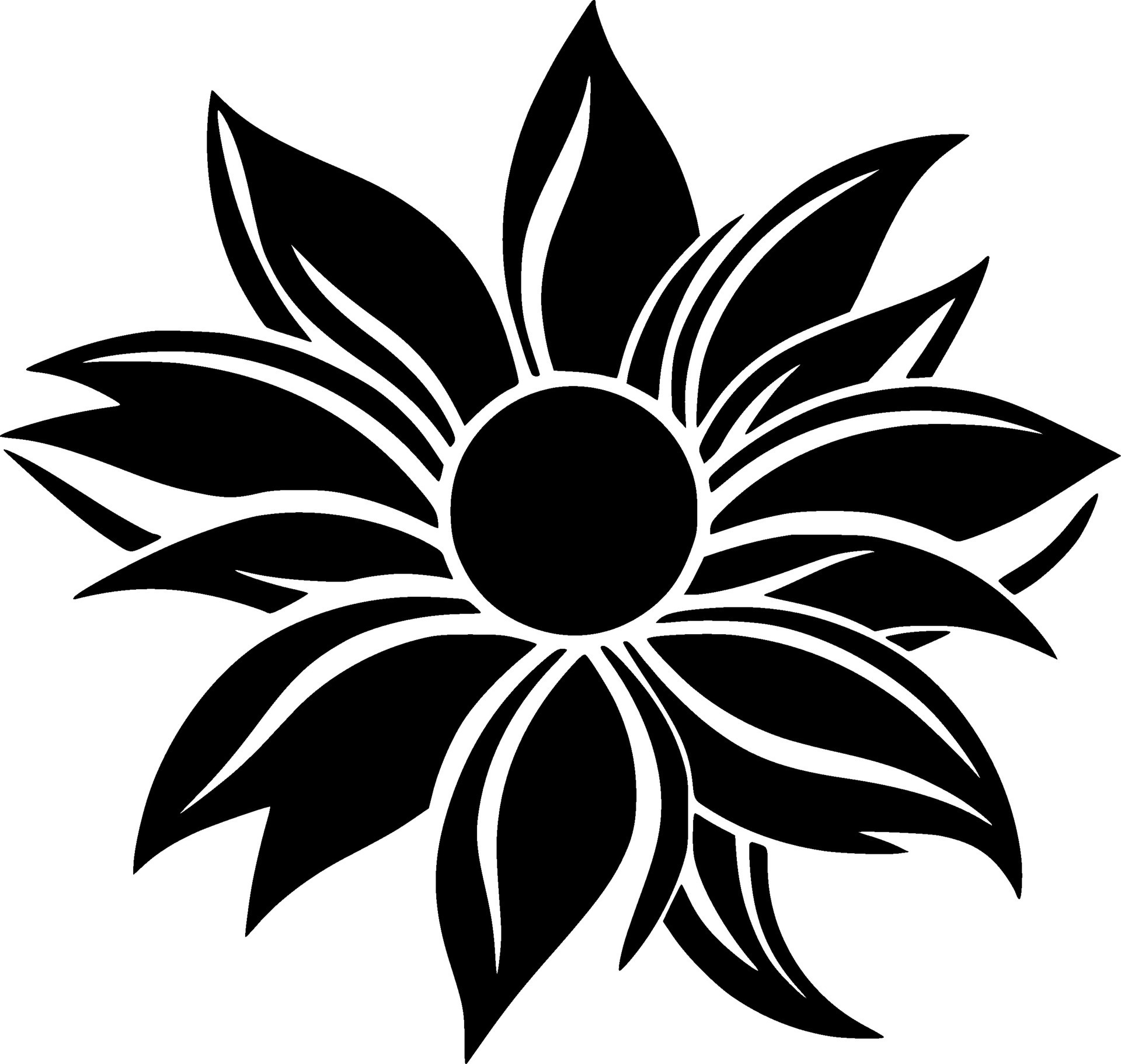 flower-black-and-white-vector-illustration-33283240-vector-art-at-vecteezy