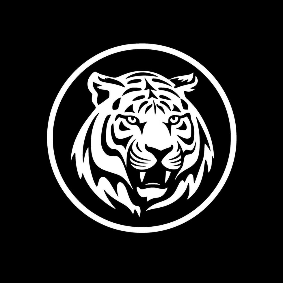 Tiger - High Quality Vector Logo - Vector illustration ideal for T-shirt graphic