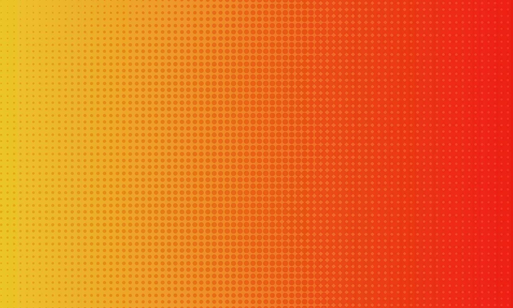 Vector Illustration of the orange pattern of lines halftone gradient.