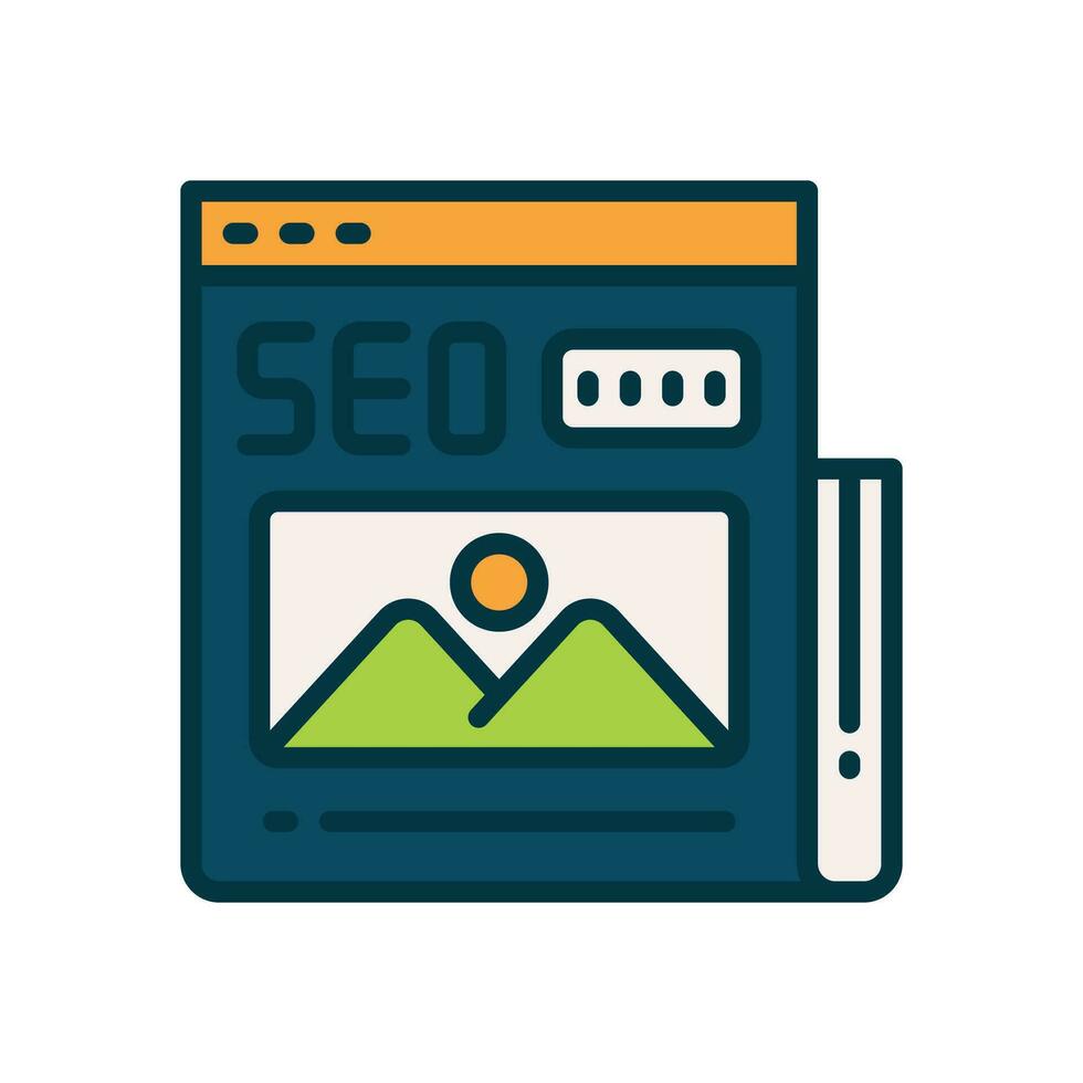 news filled color icon. vector icon for your website, mobile, presentation, and logo design.