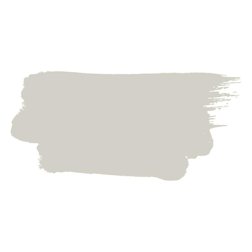 grey ink paint brush stroke vector