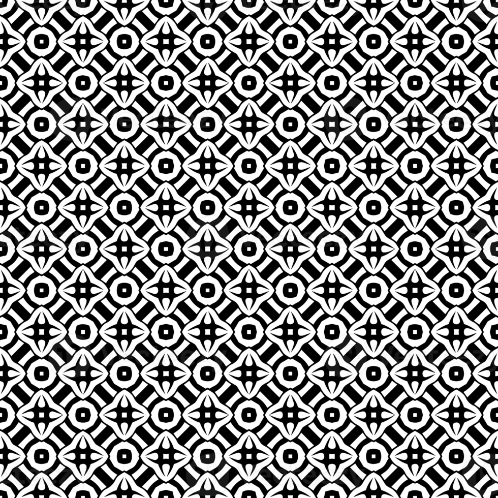 Black seamless abstract pattern. Overlay for background and backdrop. Ornamental design. PNG graphic illustration with transparent background.