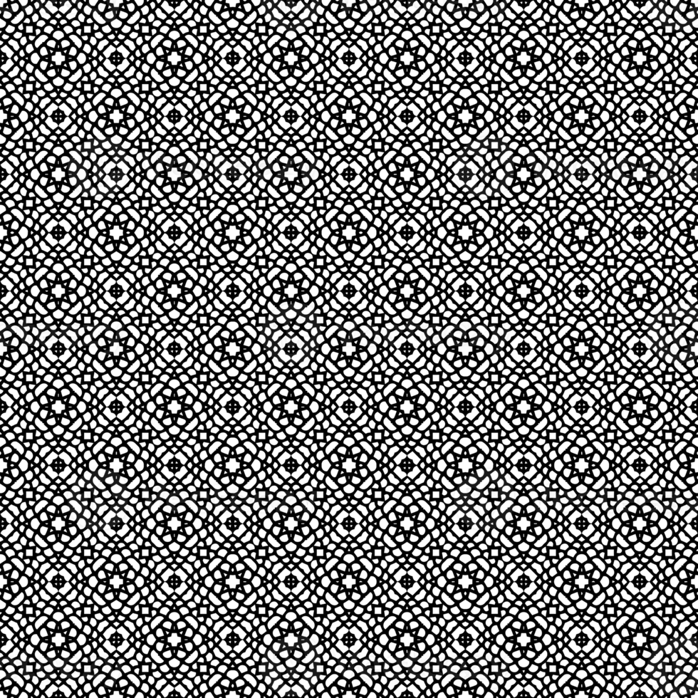 Black seamless abstract pattern. Overlay for background and backdrop. Ornamental design. PNG graphic illustration with transparent background.