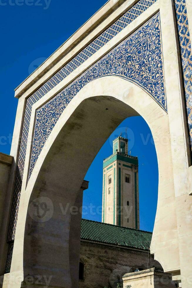 mezquita en marruecos foto