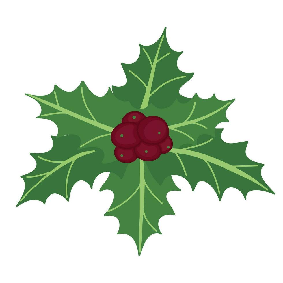 Illustration Christmas Xmas tree decoration isolated vector