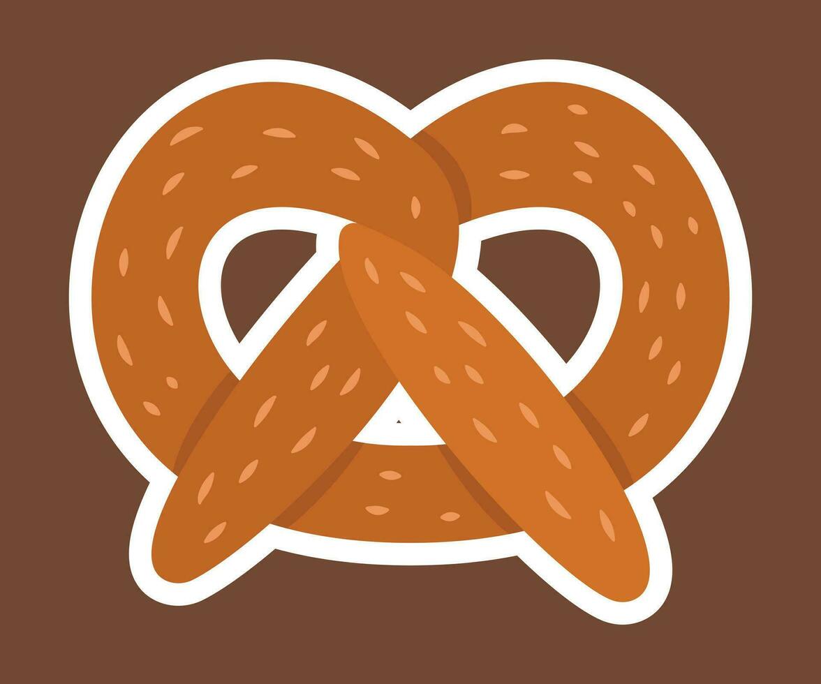 Bakery theme icon simple vector arts. Aesthetic bakery bread vector