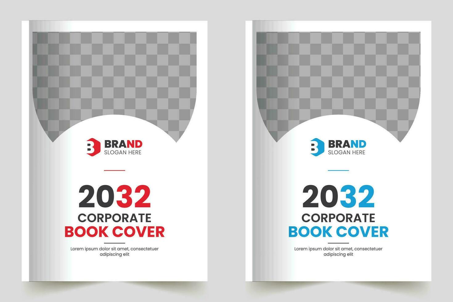Corporate business book cover design. professional design for corporate business vector