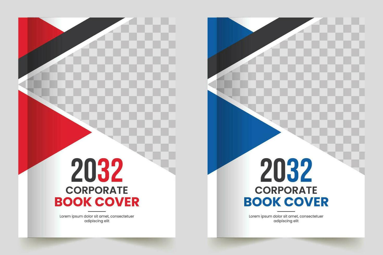 Corporate business book cover design. professional design for corporate business vector