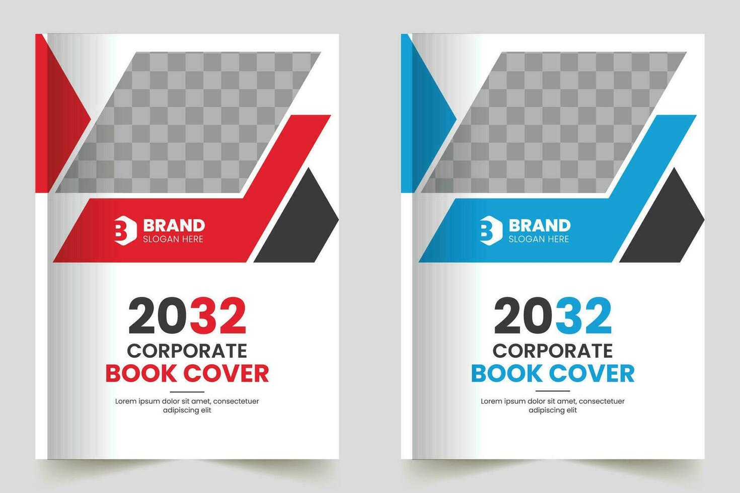 Corporate business book cover design. professional design for corporate business vector