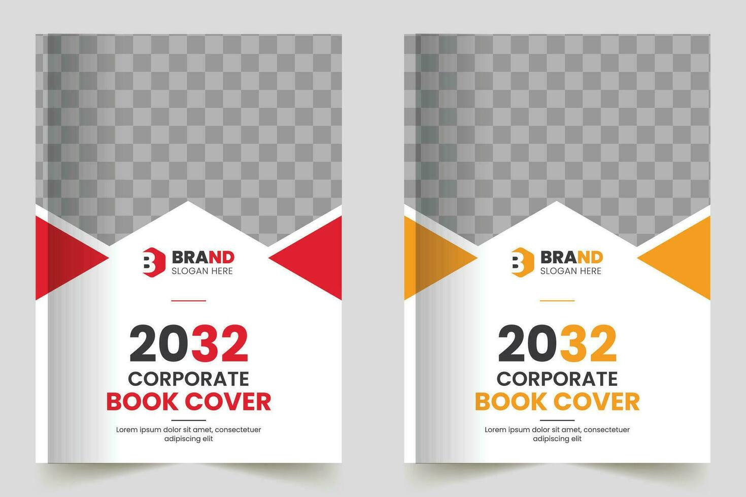 Corporate business book cover design. professional design for corporate business vector