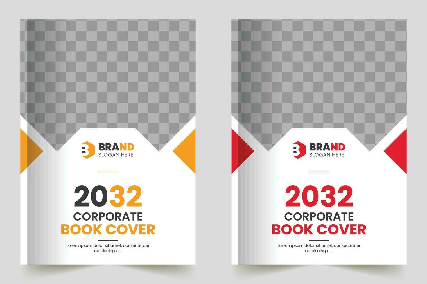 Corporate business book cover design. professional design for corporate business vector