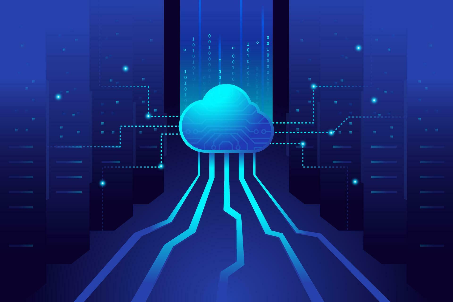 Cloud Computing Architecture Illustrations 33287007 Vector Art at Vecteezy