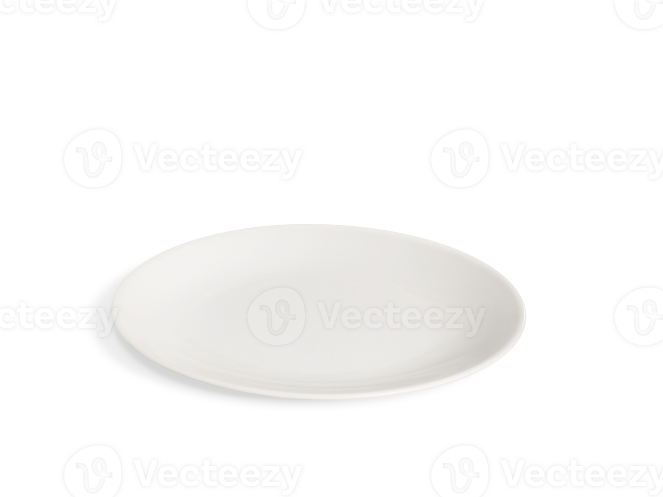 Empty plate PNG transparent