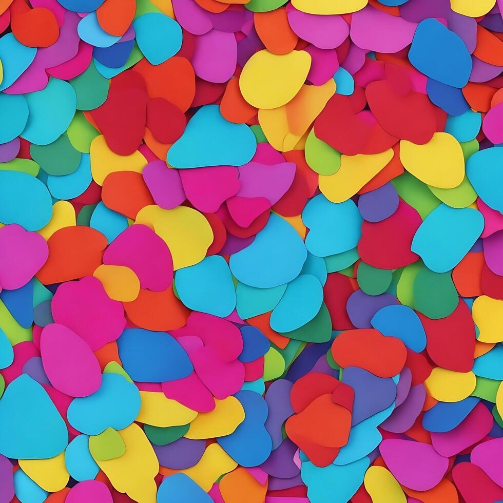 colorful wallpaper. colour wallpaper with shapes. photo
