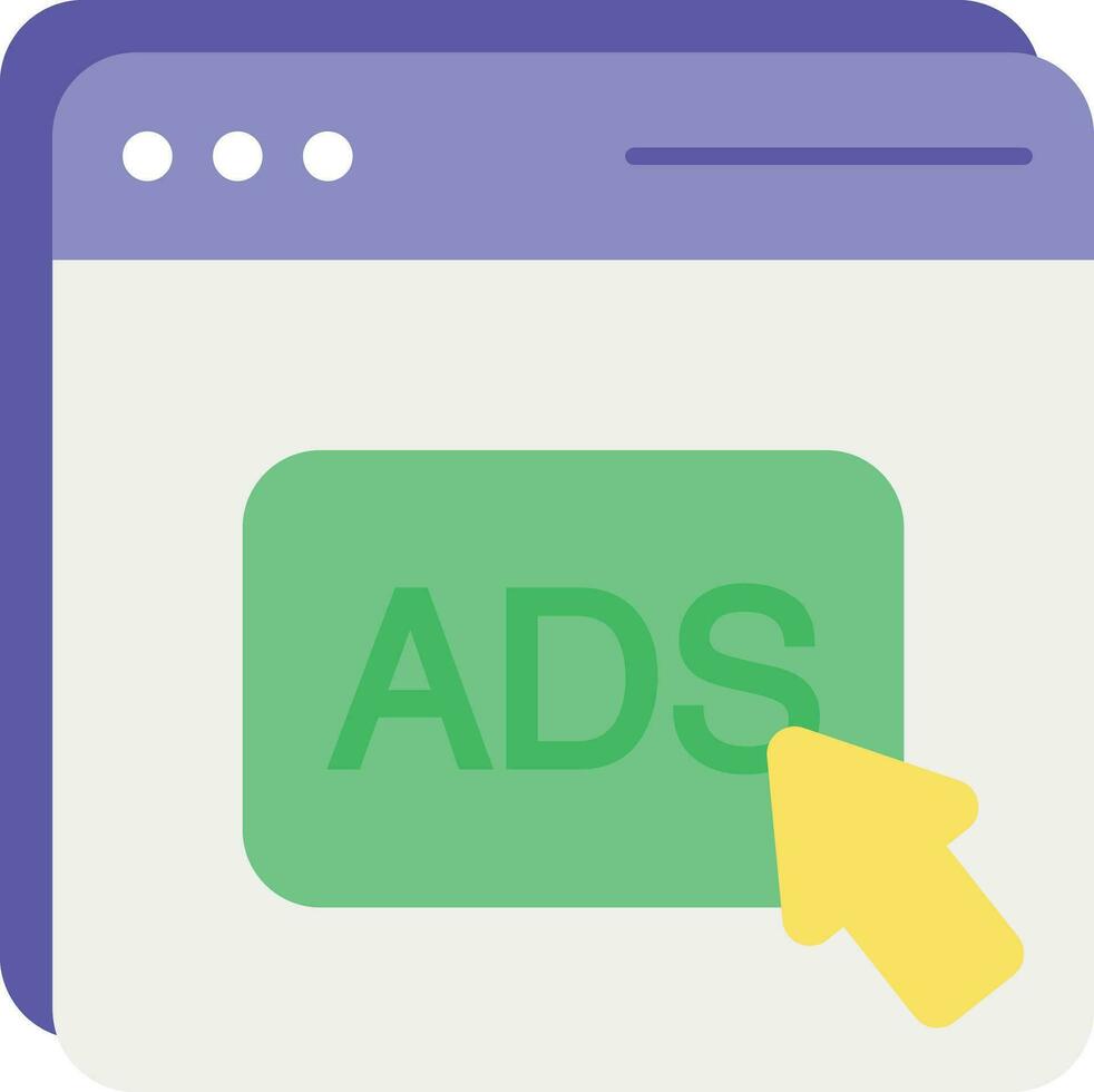 flat icon design style vector