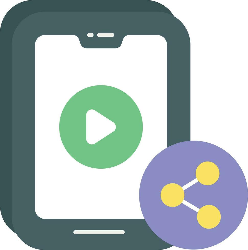 flat icon design style vector