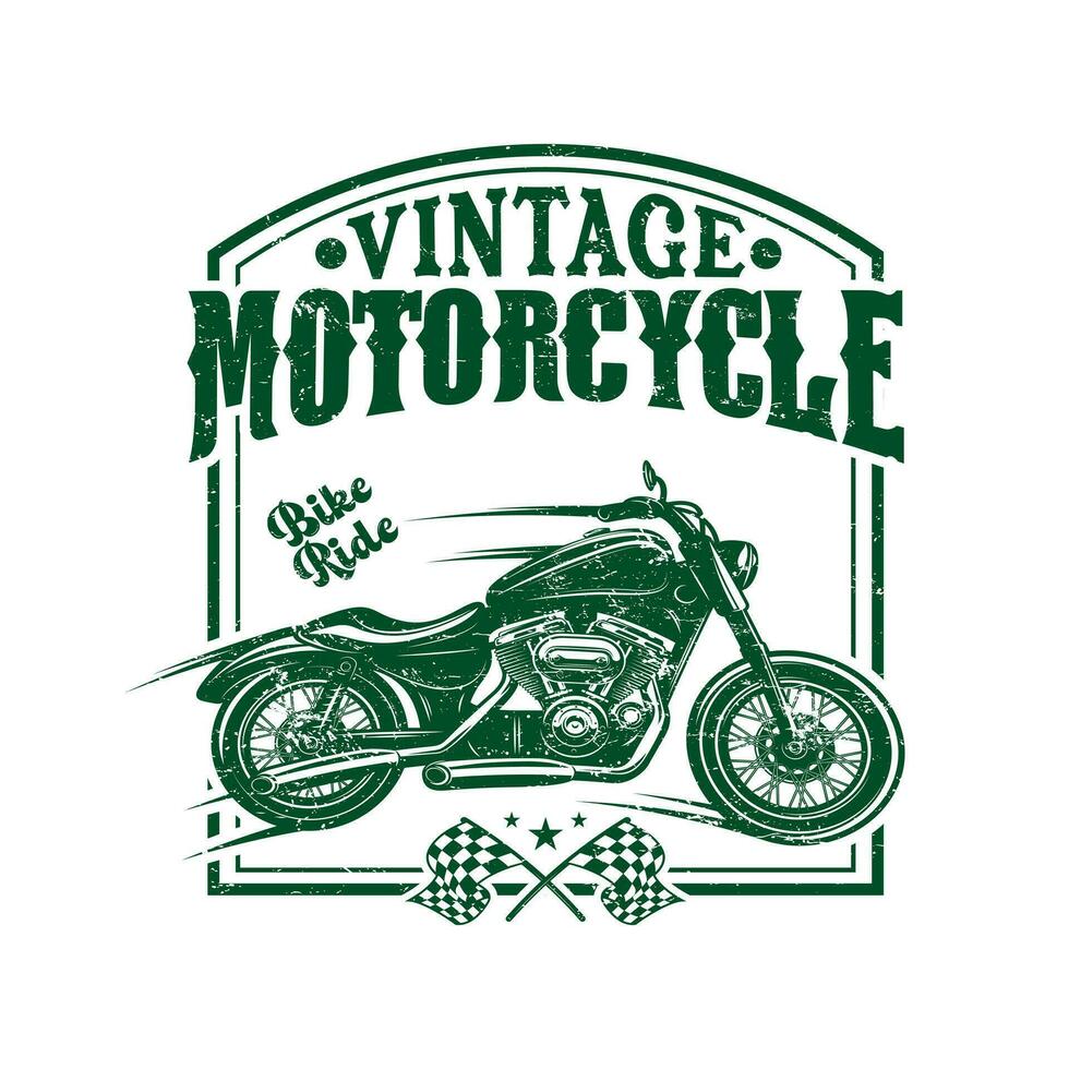 Vintage Motorcycle Biker T-Shirt Vintage Motorcycle Biker T-Shirt
