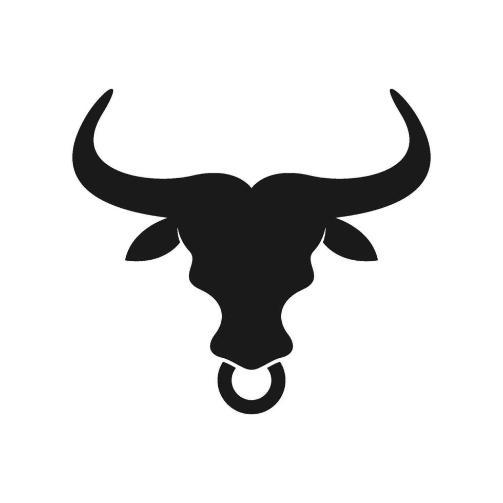 Buffalo logo design concept vector