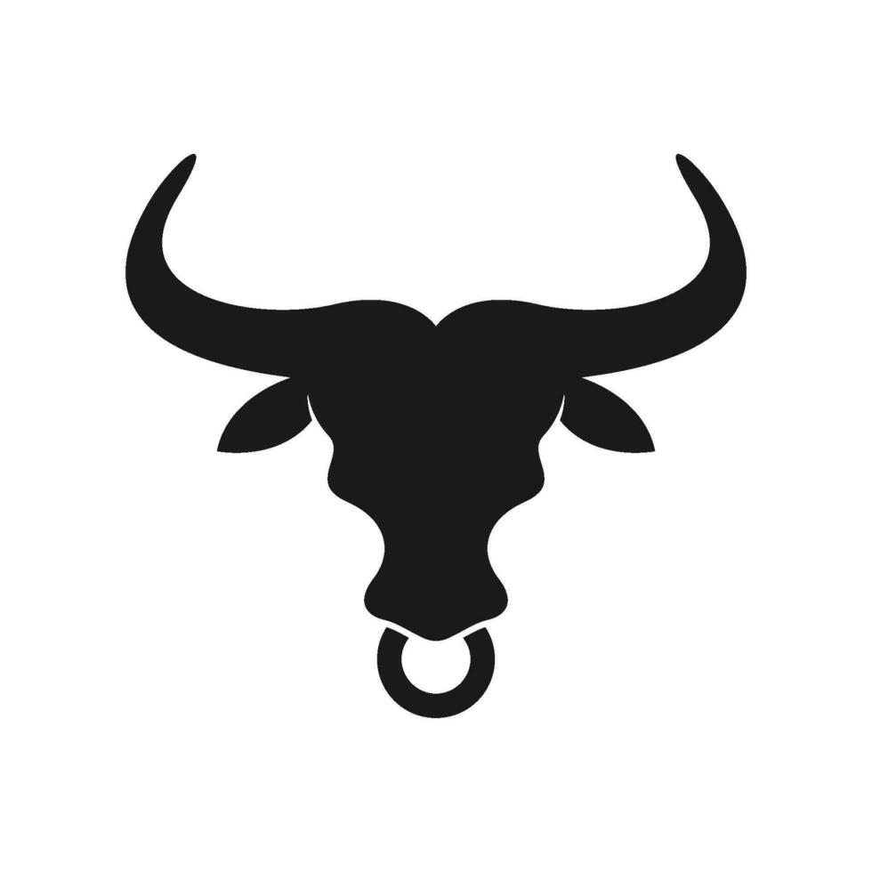 Buffalo logo design concept vector