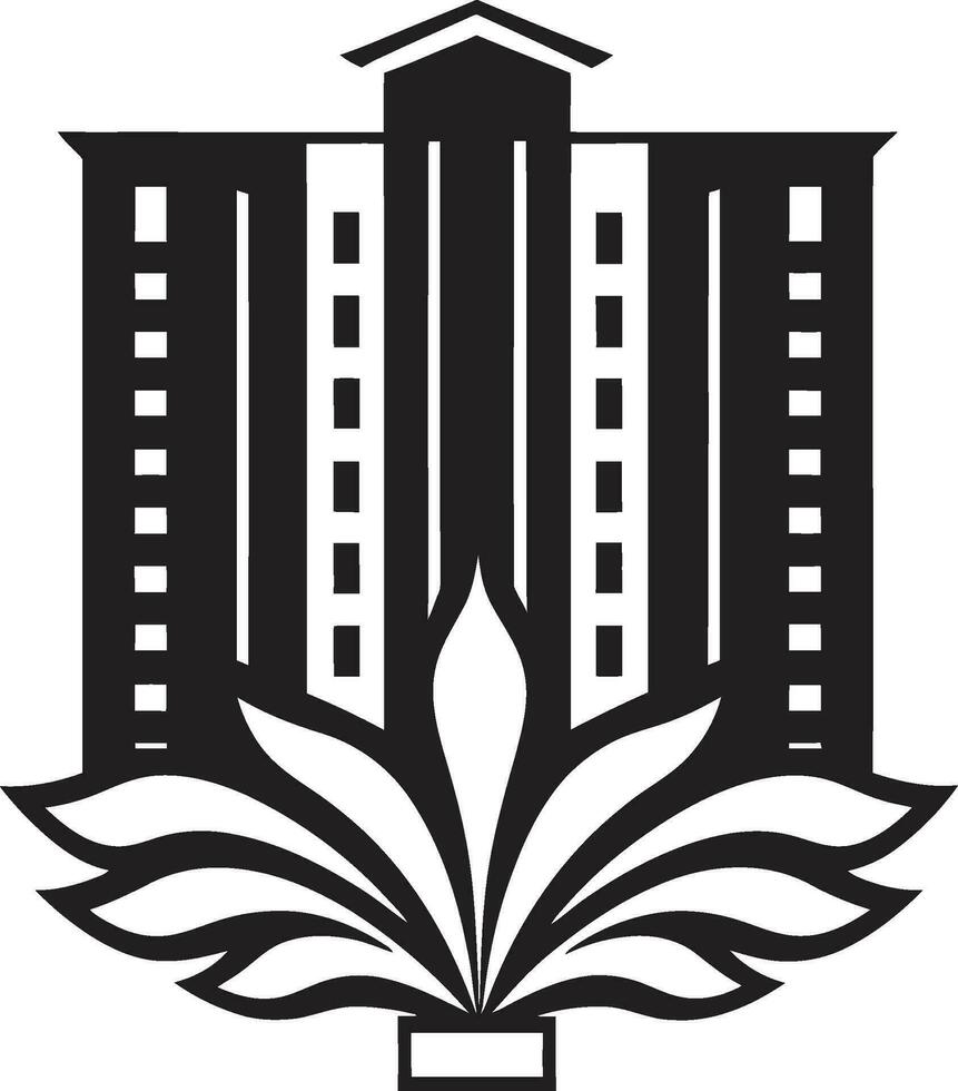 Urbanism in Shadows Monochrome Vector Craft Metropolitan Marvel Black Vector Architecture