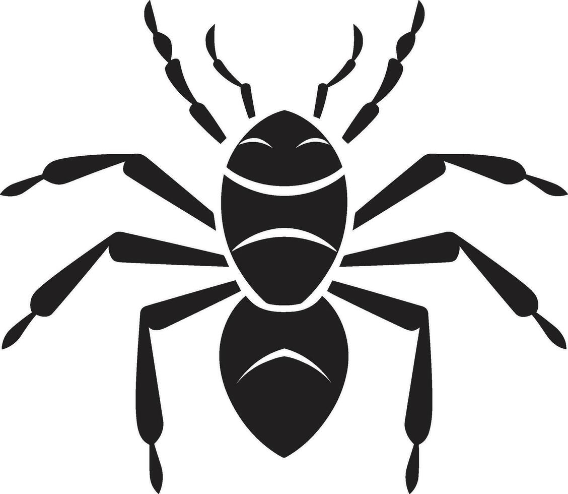 Modern Black Ant Emblem Vector Logo Brilliance Simplicity Speaks Volumes Black Ant Vector Design