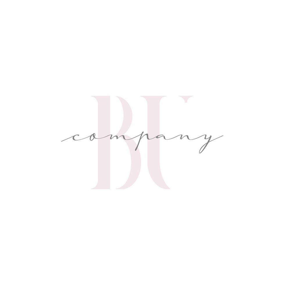 BU Beauty Initial Template Vector Design