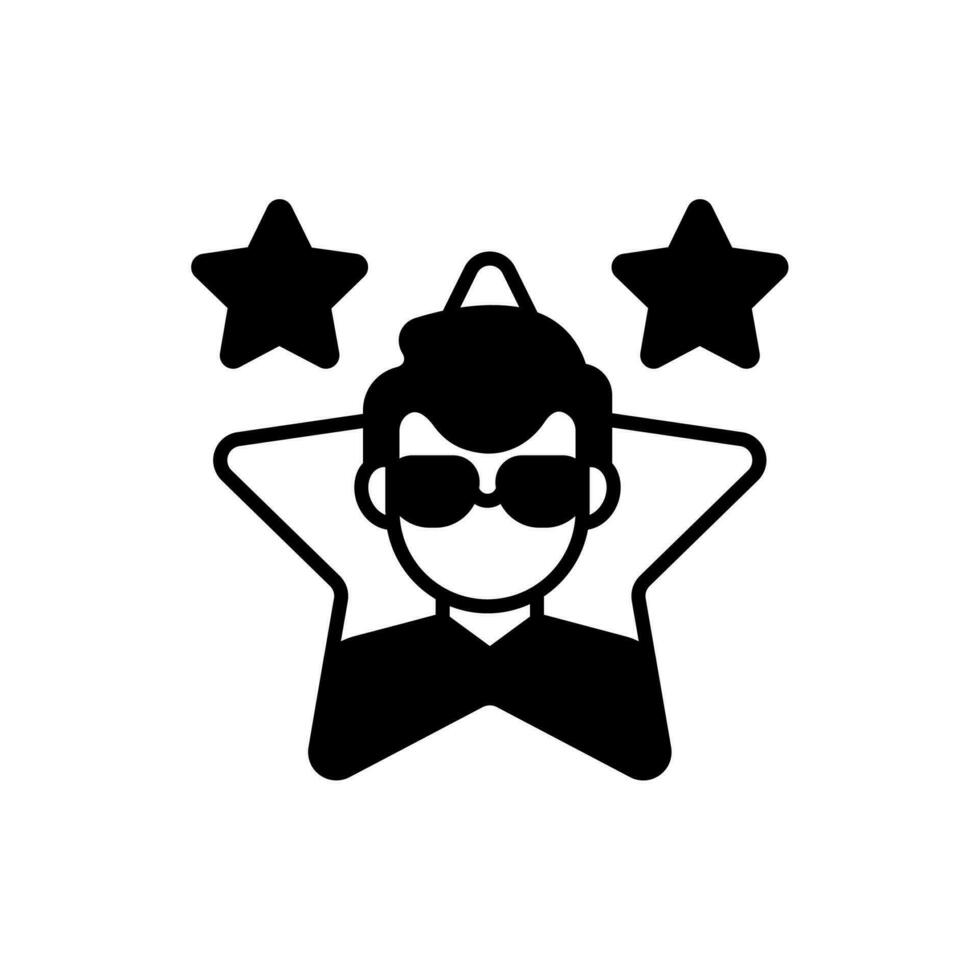 Fame icon in vector. Illustration vector